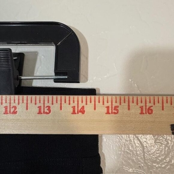 Eileen Fisher Pants Womens Small Black Pull On Knit Straight Leg Ankle Made USA - Picture 5 of 6